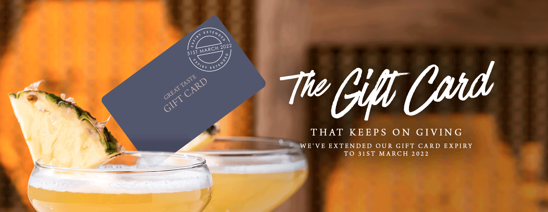 Give the gift of a gift card at The Bell Inn