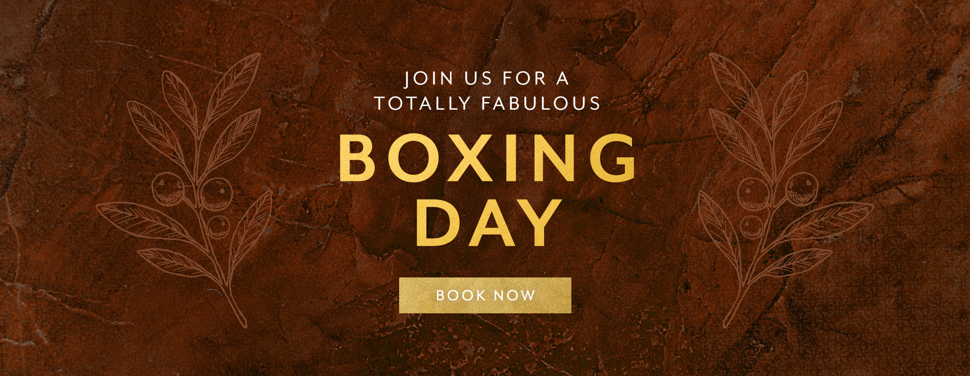 Boxing Day menu at The Bell Inn
