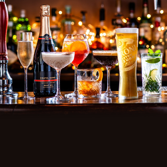 Wine & Drinks menu at The Bell Inn
