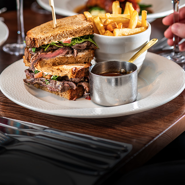 Brunch menu at The Bell Inn