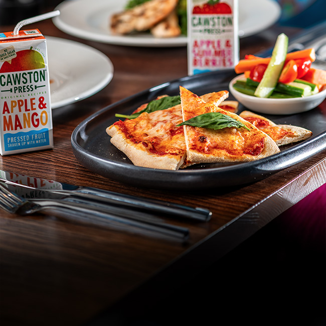 Children's menu at The Bell Inn