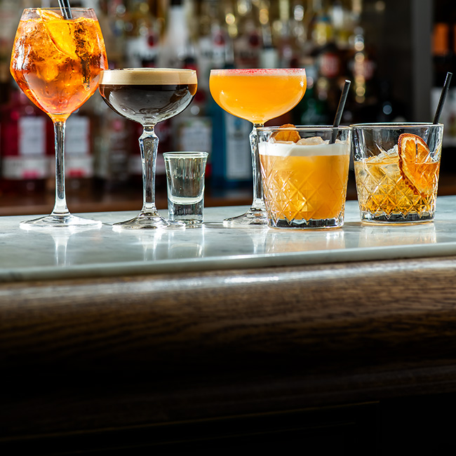 Wine & Drinks menu at The Bell Inn