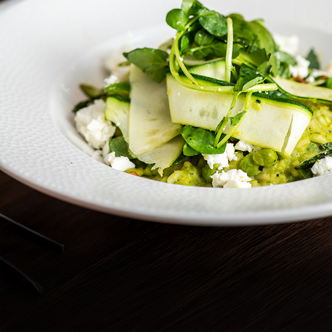 Vegan menu at The Bell Inn
