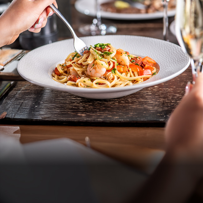 Dessert menu at The Bell Inn